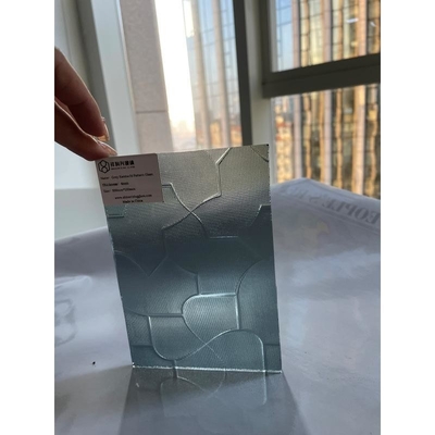 Vitrage à motifs Vitrage à figures Autres produits pour la décoration architecturale de 3 mm à 12 mm