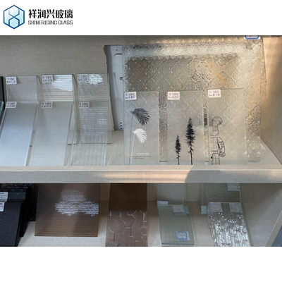 Prix de la porte de salle de bain en verre extra clair/transparent/teinté Moru/Flutelite-B/Flora