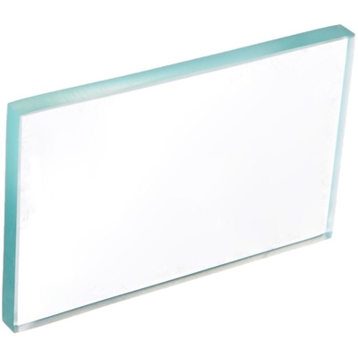 Construction bâtiment de différentes tailles verre flottant transparent avec bord plat poli