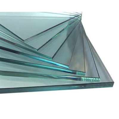 Glace trempée transparente flottante de 10 mm de sécurité verre trempé avec bord plat poli