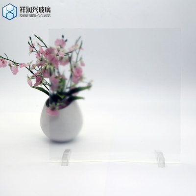 5 mm de verre laqué peint en noir sur verre flottant transparent pour les meubles et la décoration