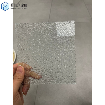 4mm Moru Flora Millenium Wave Diamant Cube d'eau de pluie de fer bas Vitrage à motifs pour la décoration