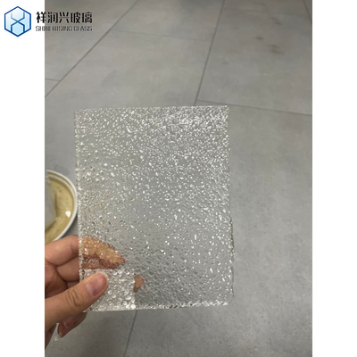 4mm Moru Flora Millenium Wave Diamant Cube d'eau de pluie de fer bas Vitrage à motifs pour la décoration