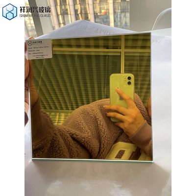 Verre trempé 4 mm 5 mm en vert bleu gris bronze couleur transparente pour façade de bâtiment