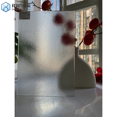 Structure flottante tempérée qualifiée, verre ondulé solide ultra-transparent pour fenêtres de porte