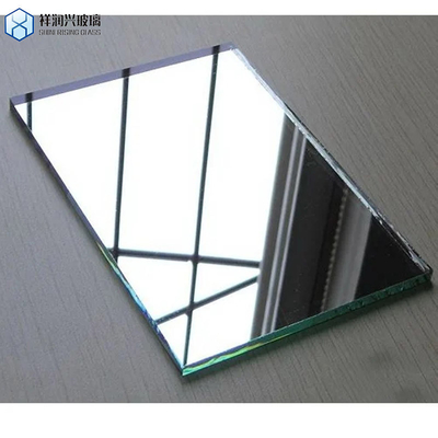 Large miroir en longueur avec finition simple en argent 2 mm-6 mm miroir en aluminium