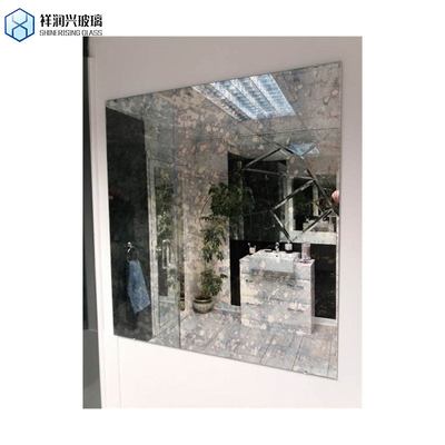 Large miroir en longueur avec finition simple en argent 2 mm-6 mm miroir en aluminium