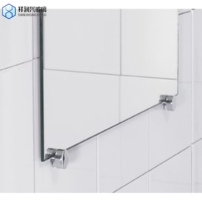 Demande personnalisée Double / Single revêtus miroirs en aluminium verre pour grand miroir murale