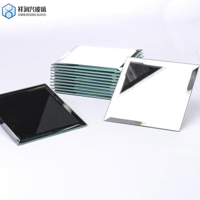 Demande personnalisée Double / Single revêtus miroirs en aluminium verre pour grand miroir murale