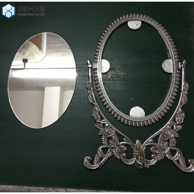 Technique Laminé sur demande personnalisée bande de verre en miroir bissuleux pour la décoration murale
