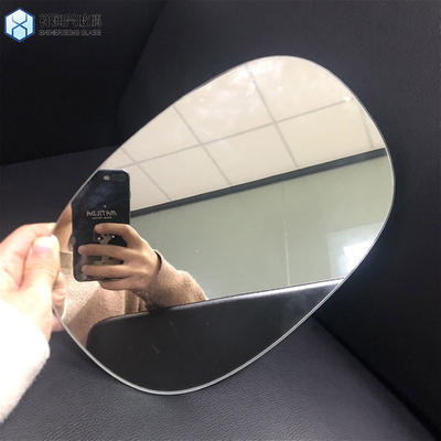 Verre miroir argenté rond personnalisé durable pour la fabrication de salle de bains à Qingdao