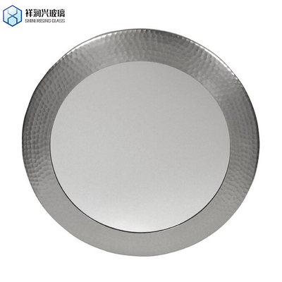 Les fabricants de Qingdao proposent un miroir de table rétro en verre d'aluminium transparent à double face