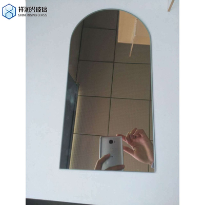 Les fabricants de Qingdao proposent un miroir de table rétro en verre d'aluminium transparent à double face