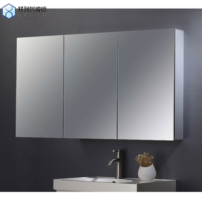 Les fabricants de Qingdao proposent un miroir de table rétro en verre d'aluminium transparent à double face