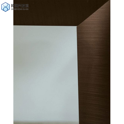 Qingdao Verre flottant transparent et propre Cosmétique réutilisable Verre miroir en aluminium transparent