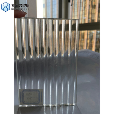 Verre flottant trempé à cloison décoratif de 6 mm pour fenêtres Dureté Mohs 7 Autre produit