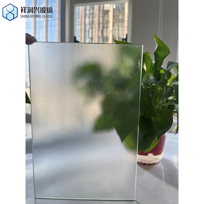 Verre flottant trempé à cloison décoratif de 6 mm pour fenêtres Dureté Mohs 7 Autre produit