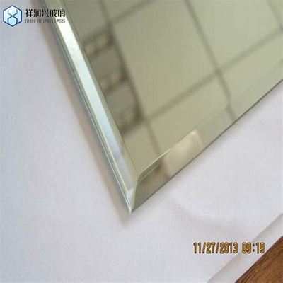 Sice's Demandé Beveled Mirror Mirror sans cadre de verre pour la décoration de la maison ou de l'hôtel