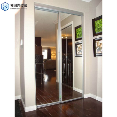 Sice's Demandé Beveled Mirror Mirror sans cadre de verre pour la décoration de la maison ou de l'hôtel