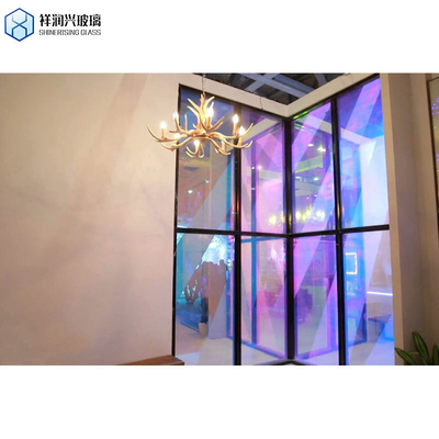 Verre teinté professionnel couvert de couleur sur mesure pour l'industrie du meuble