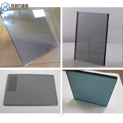 Fenêtre du bâtiment 4 mm 5 mm 6 mm 8 mm Tinté Bronze Bleu Glace à fumée avec structure solide