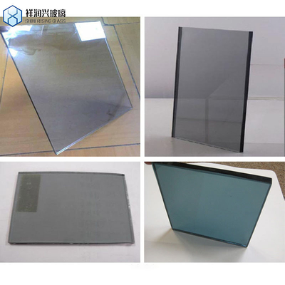Fenêtre du bâtiment 4 mm 5 mm 6 mm 8 mm Tinté Bronze Bleu Glace à fumée avec structure solide