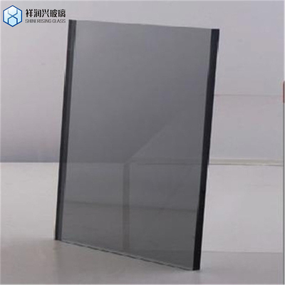 Verre de bâtiment teinté bleu clair vert foncé de 10 mm personnalisé pour balcon de porte et fenêtre