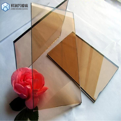 Verre de sécurité à haute résistance Verre flottant Verre teinté à structure solide en blanc