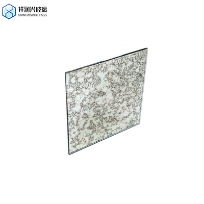 Personnalisation rectangulaire 1830*2440mm Fg-D5 Verre miroir ancien pour la décoration intérieure