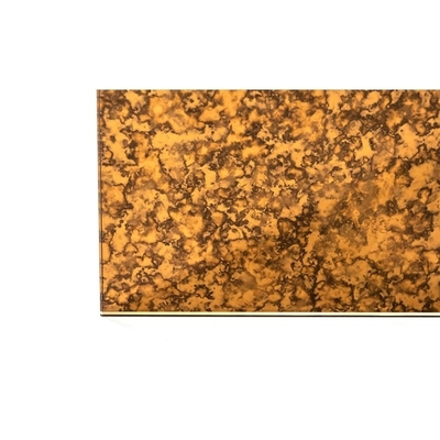 Verre isolant rectangulaire Fourniture directe Verre antique miroir Verre d'art décoratif