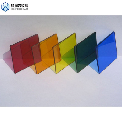 Verres trempés de 3 mm et 5 mm, miroirs teintés, feuilles de verre à couleur solide