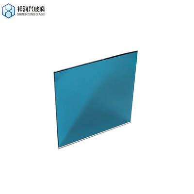 Miroir en verre à face unique avec couleur teintée bleu gris bronze et épaisseur de 1,8-8 mm
