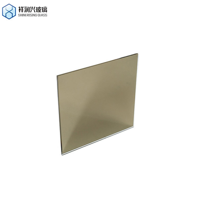 2-6 mm de verre transparent flottant couleur miroir en aluminium pour les couches comme le client principal