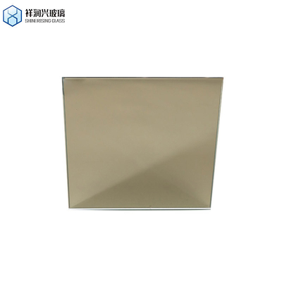 2-6 mm de verre transparent flottant couleur miroir en aluminium pour les couches comme le client principal