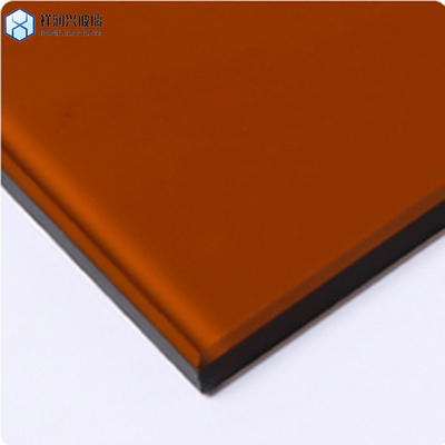 Fabricants de verre laminé trempé en feuille de verre noire teinte parallélogramme flottant