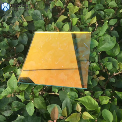 Demande personnalisée de verre trempé bleu réfléchissant professionnel de 5 mm pour fenêtres