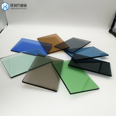 Miroir mural décoratif en verre laminé trempé de 6 mm avec couleur personnalisée de Chine
