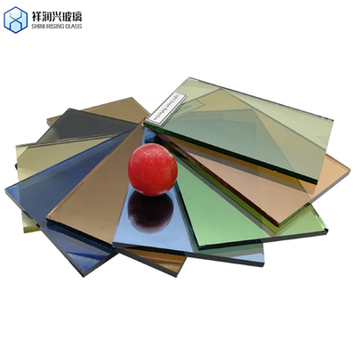 Miroir mural décoratif en verre laminé trempé de 6 mm avec couleur personnalisée de Chine