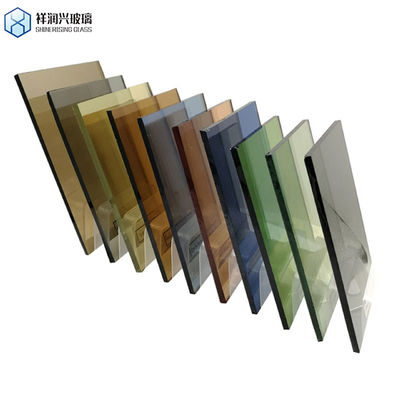 Miroir mural décoratif en verre laminé trempé de 6 mm avec couleur personnalisée de Chine