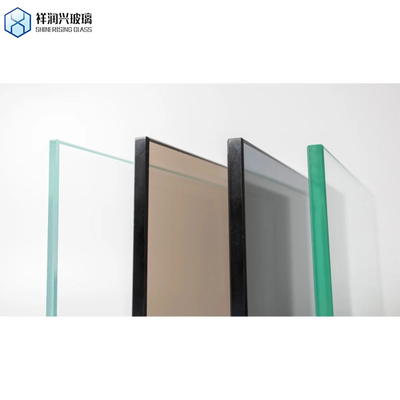 Verre flottant teinté transparent laminé à l'usure pour la clôture de fenêtres