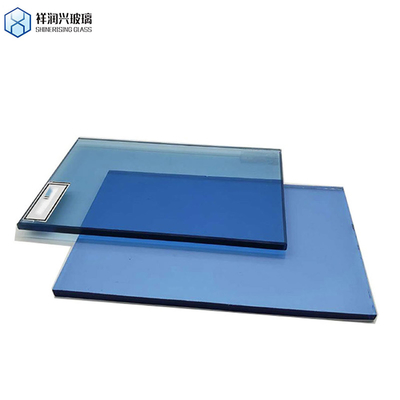 Technique personnalisée Tinte gris foncé vitrage flottant stratifié pour les solutions décoratives