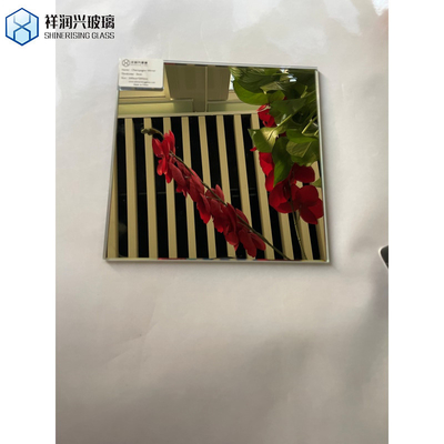 Bordure polie plate 1 mm-6 mm teintée couleur argentée verre en aluminium miroir personnalisation