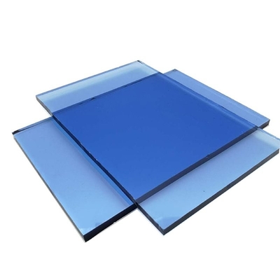 Vitres flottantes, vitres reflétantes brunes, vitres trempées, plaques de verre trempé, panneaux de verre trempé, certifiés SGS