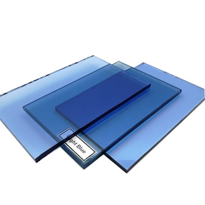 Vitres flottantes, vitres reflétantes brunes, vitres trempées, plaques de verre trempé, panneaux de verre trempé, certifiés SGS