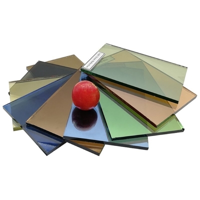 En extérieur, verre flottant teinté de 4 mm, 5 mm et 6 mm avec et couleur blanche du verre