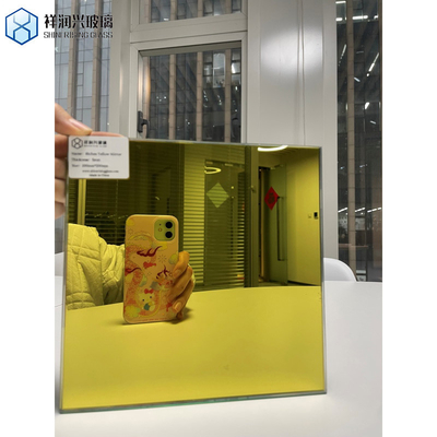 1830*2440/2140*3300/2440*3660 Miroir en aluminium clair et coloré pour les bâtiments modernes