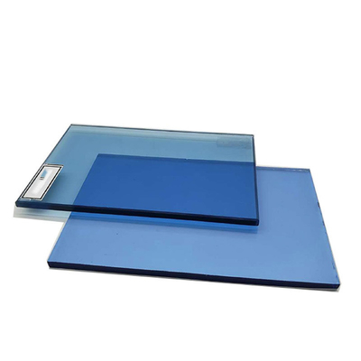Glace réfléchissante colorée teintée claire en bronze foncé pour la personnalisation de meubles