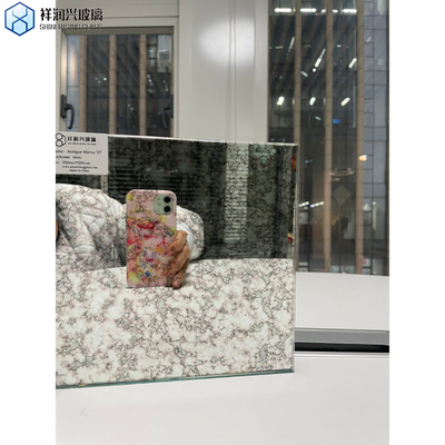 Plaques de verre en argent antique miroir Carreaux pour la décoration intérieure extérieure