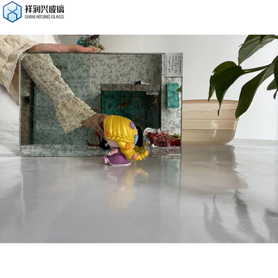 Architecture Antique miroir de salle de bain en argent avec 5 ans de service après-vente