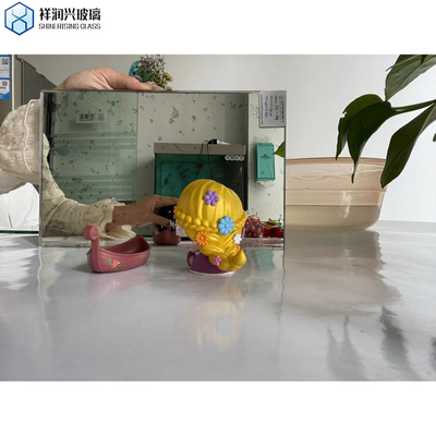 Architecture Antique miroir de salle de bain en argent avec 5 ans de service après-vente